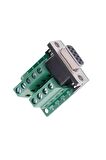 Db9 To Dip Adaptör Dişi 9 Pin Rs232 Com Port Klemens Çevirici