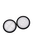 29mm Mini Rubber Tekerlek 2mm Mil Uyumlu Robot Oyuncak Wheel