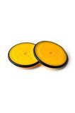 42mm Mini Rubber Tekerlek 3mm Mil Uyumlu Robot Oyuncak Wheel