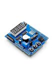 Multi Çok Fonksiyonlu Arduino Shield 7 Segment Buzer Button Pot