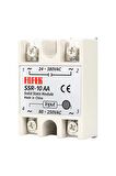 Ssr-10aa Ssr Röle Ssr Tek Fazlı Solid State Röle 80-250v Ac 10a