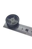 Alüminyum Pot Başlığı 30mm 6mm Tırtıklı Mil Siyah Metal Rotary Enkoder Potansiyometre Ses Kontrol