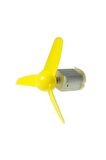 80mm Pervane 3 Kanat Oyuncak Rüzgar Gülü Kürek Botu Motor Rc Dıy