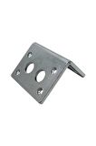Jgy370 Dc Motor Montaj Parçası Bracket Çelik L Demir Parça