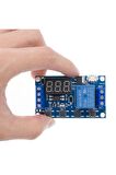 Zaman Gecikmeli Röle Micro Usb 2 Zaman Ayarlı 3hane 7segment