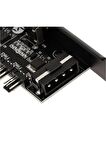 6 Port Fan Çoğaltıcı Hız Kontrol Kartı Molex Güç Giriş Soketi 12v