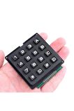 4x4 Matrix Tuş Takımı Keyboard Keypad 16 Buton Alarm Şifre
