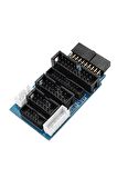 Jtag Swd Soket Çevirici Adaptör Jlink Stlink Ulink Arm Emulator