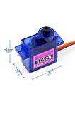 Tower Pro Sg92r 12gr Micro Servo Motor 2.5kg 4,8v Plastik Dişli
