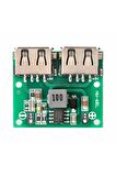 6-24v To 5v 3a Dual Usb Çıkış Voltaj Düşürücü Hw-681 2xusb Çıkış