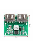 6-24v To 5v 3a Dual Usb Çıkış Voltaj Düşürücü Hw-681 2xusb Çıkış