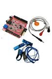 Ekg-emg Shıeld Elektrot Kablo Arduino Ekg Ecg Emg 100cm