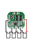 Li-ion 18650 16.8 V 4s 20 A Lityum Batarya Bms Koruma Kartı