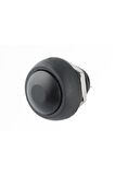 12mm Pbs-33b 2 Pin Push Buton Siyah On Off 1a 250v Yuvarlak Su Geçirmez Anahtar