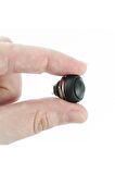 12mm Pbs-33b 2 Pin Push Buton Siyah On Off 1a 250v Yuvarlak Su Geçirmez Anahtar