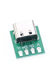 Usb Type C 4 Pin Dıp Çevirici Pcb Usb Dip Adaptör Kart
