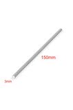 3mm X 150mm Metal Mil Çelik Çubuk Aks Oyuncak Rc Araba Robot (10 ADET)