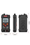 Njty T1 Dijital Multimetre True Rms Ncv 600v Mini Cep El Tipi Voltmetre