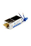 Jf-s1670dl Solenoid Kilit Dc 12v 2.4a 28w 40n Elektrikli Manyetik Kapı Depo Kasa Kilidi 10mm Dil