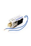 Jf-s1670dl Solenoid Kilit Dc 12v 2.4a 28w 40n Elektrikli Manyetik Kapı Depo Kasa Kilidi 10mm Dil