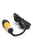 E3f-ds30c4 Ir Kızılötesi Mesafe Sensörü Mz80 Npn No Infrared Optik 30cm Engel Algılayıcı