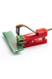 5 Pin Programlama Aparatı 2.54mm Pogo Pin Yaylı Mandal Klips Seri Üretim Entegre