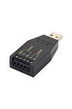 Usb To Rs232 / Rs485 Modül Kutulu Endüstriyel Tip