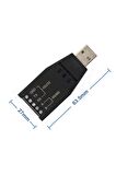 Usb To Rs232 / Rs485 Modül Kutulu Endüstriyel Tip