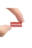 8li Dip Switch 8 Pin Kırmızı Anahtar Açık Kapalı Seçim Adres Ayar On Off