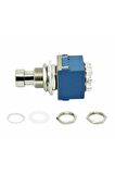 3pdt On/on/off 3lü Anahtar Ac 250v 3a 9 Pin Switch Anlık Basmalı Buton