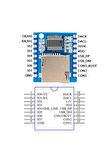 Xy-v17b Mp3 Wav Ses Çalma Modülü Micro Sd 32gb Hafıza Fat16 Fat32 24 Bit