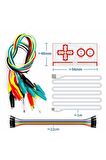 Arduino Atmega32u4 Geliştirme Kiti Buton Klavye Yön Algılayıcı Mini Usb Krokodil