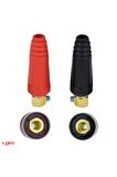 Dkj10-25 200a Konnektör Çift 10-25mm2 Kablo Yüksek Akım Kilitli Panel Tip Konnektör