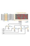 0.56" 4 Hane 7 Segment Led Ekran Kırmızı Ortak Katot 14mm 4 Digit