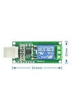 1 Kanal Usb Röle Kontrol Modülü Bilgisayardan Cihaz Açma Kapama Hid Usb