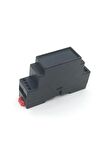 Ray Tip Siyah Plastik Kutu 24 X 59 X 88mm Elektronik Devre Proje Prototip Sigorta Röle Otomasyon