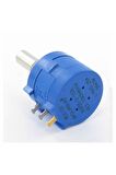 3590s-2-103l 10kohm 10 Tur Potansiyometre Panel Montaj Hassas 360 Derece Döner Mil Ayarlanabilir