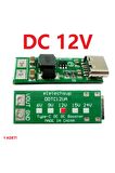 Type C Usb 5v To 12v Boost Modül 9w Dc Voltaj Yükseltici