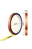 Kapton Bant 10mm X 30 Metre Yüksek Düşük Sıcaklık -73c 260c Termal Isıya Dayanıklı Güçlü Yalıtım