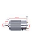 Rs555 Dc Motor 12v 7500rpm Yüksek Hız Tork Matkap Torna Cnc Router Motor