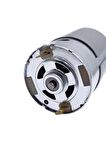 Rs555 Dc Motor 12v 7500rpm Yüksek Hız Tork Matkap Torna Cnc Router Motor