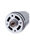 Rs555 Dc Motor 12v 7500rpm Yüksek Hız Tork Matkap Torna Cnc Router Motor