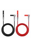 1 Çift P1033 Multimetre Probu 4mm Banana Tip Soket 1000v 10a Catııı 1 Mt Kablo Voltmetre Avometre