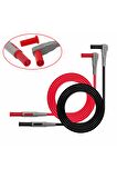 1 Çift P1033 Multimetre Probu 4mm Banana Tip Soket 1000v 10a Catııı 1 Mt Kablo Voltmetre Avometre