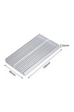 6cm X 10cm X 1cm Alüminyum Metal Soğutucu Blok Radyatör Amfi Led Entegre Transistor