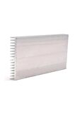 6cm X 10cm X 1cm Alüminyum Metal Soğutucu Blok Radyatör Amfi Led Entegre Transistor