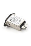 Cw1d-10a-t Ac 250v 10a C14 Erkek Soket Emı Filtreli Hat Şebeke Emc Rfı Gürültü Bastırıcı Azaltıcı