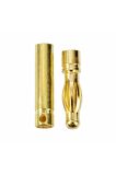 4 Çift 4mm Altın Kaplama Banana Dişi Erkek Soket 40a Pil Batarya Lion Bullet Plug Kablo Konnektör