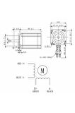 57HS8230 Nema 23 Step Motor 2.2Nm 3.6V 3A 6mm Mil 2 Faz 1.8 Derece 200 Adıım 3D Yazıcı