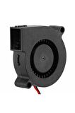 5015 12v Dc Salyangoz Fan 12v 2-pin 3d Yazıcı Soğutma Fanı Santrifüj Blower Fırçasız Fan